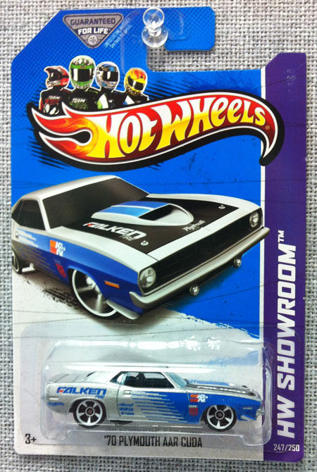 1970 Plymouth AAR Cuda K&N Hot Wheels Car