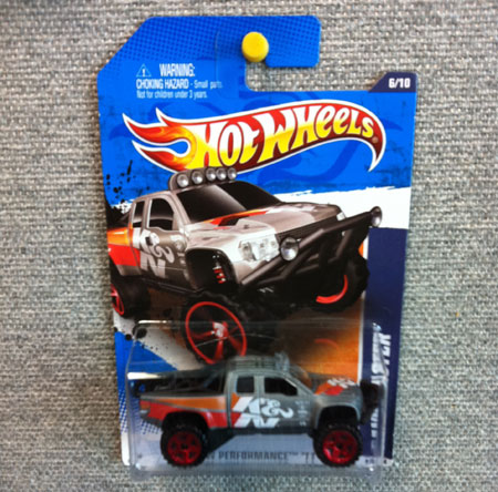 K&N Hot Wheels Sand Blaster Off Road Truck